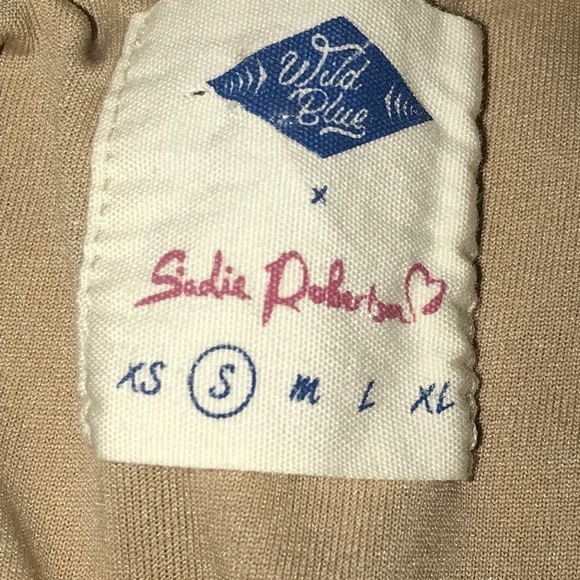 Wild Blue Sadie Robertson Gold Strap Dress Small - Picture 7 of 15